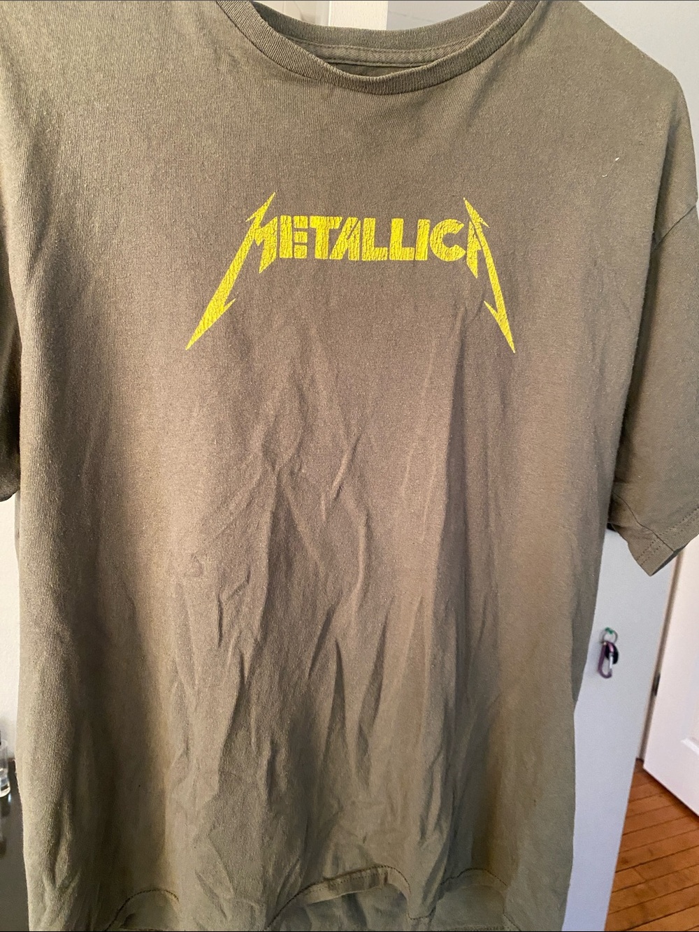 Men's Olive Green Logo T-Shirt